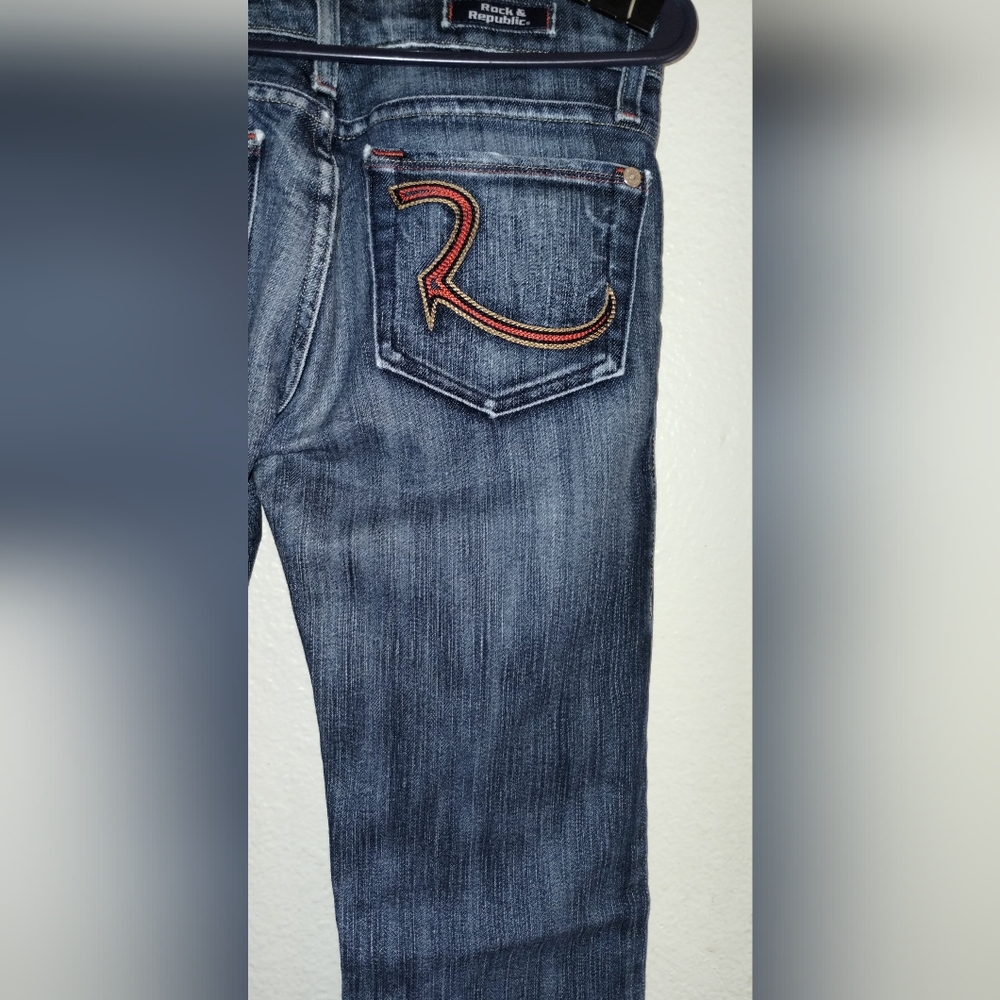 Rock & Republic Jeans ~ Size 23 ~ Bootcut ~ Excellent Condition! - Picture 13 of 16